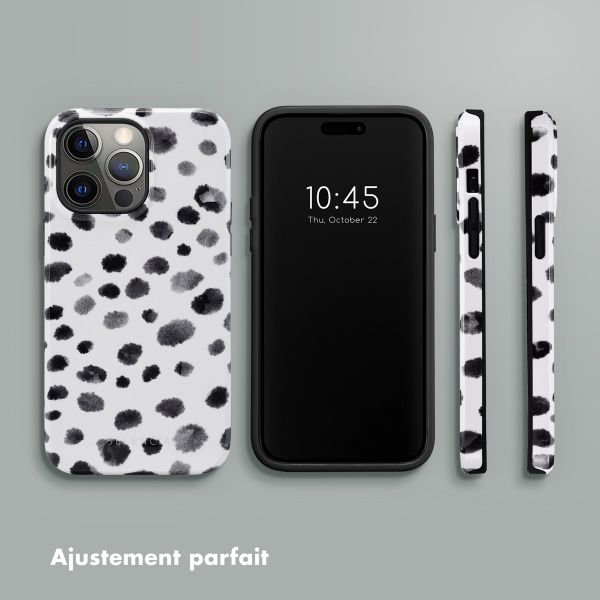 Selencia Coque arrière Vivid Tough iPhone 14 Pro Max  - Trendy Leopard