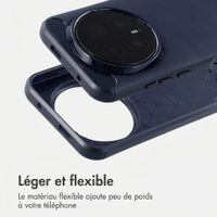 imoshion Coque Brushed Honor Magic8 Pro - Bleu foncé