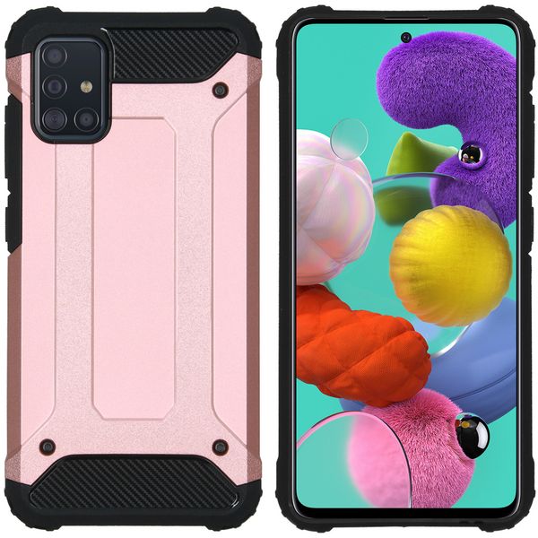 imoshion Coque Rugged Xtreme Samsung Galaxy A51 - Rose Champagne