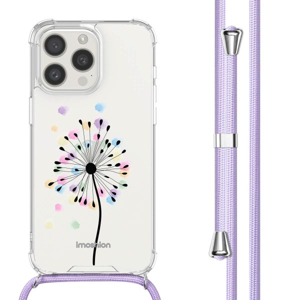 imoshion Coque Design avec cordon Apple iPhone 15 Pro Max - Sandstone Dandelion