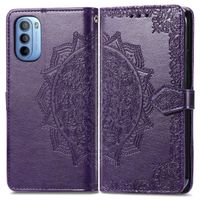 imoshion Etui de téléphone portefeuille Mandala Motorola Moto G31 / G41 - Violet