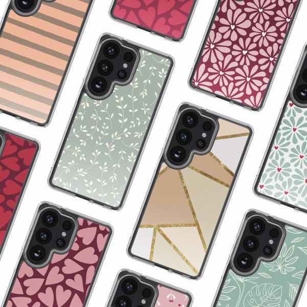 imoshion Coque Design Samsung Galaxy S26 Ultra - Smoke Green Flowers