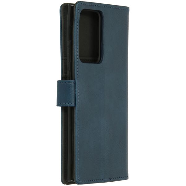 imoshion Étui de télephone portefeuille de luxe Samsung Galaxy Note 20 Ultra - Bleu foncé