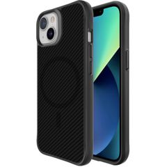 imoshion Rugged Hybrid Carbon Case avec MagSafe Apple iPhone 13 - Noir