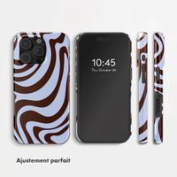 Selencia Coque arrière Vivid Apple iPhone 16 Pro - Dream Swirl Chocolate