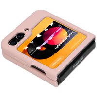 Accezz Coque Liquid Silicone Samsung Galaxy Z Flip 5 - Rose