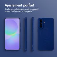 imoshion Coque Couleur avec MagSafe Samsung Galaxy A37 (5G) - Royal Blue