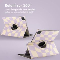 imoshion Coque tablette Design rotatif à 360° Apple iPad Air 13 pouces (2025) M3 / (2024) M2 - Dancing Cubes