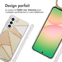 imoshion Coque Design avec cordon Samsung Galaxy A56 - Beige Graphic