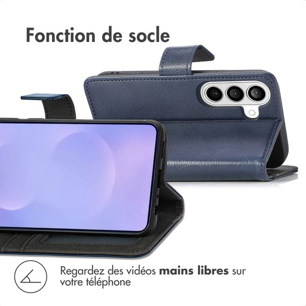 imoshion Étui de télephone portefeuille Samsung Galaxy S26 - Bleu foncé