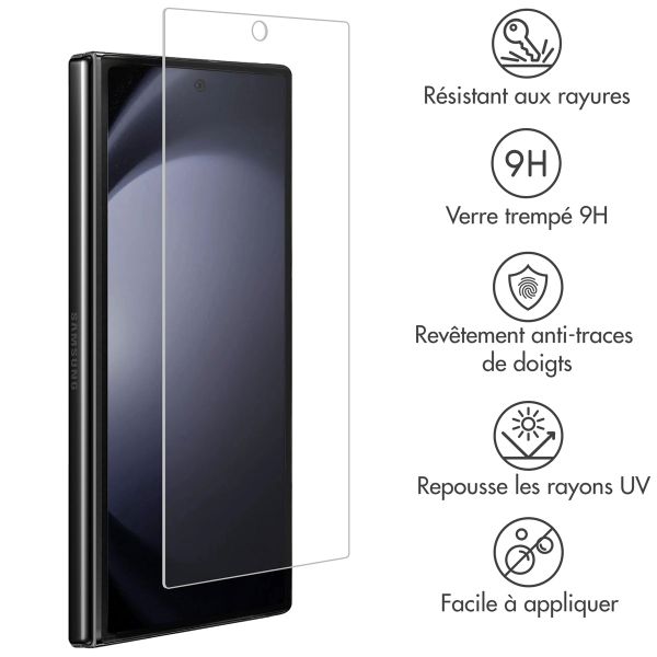 Accezz Protection d'écran en verre trempé Samsung Galaxy Z Fold 6