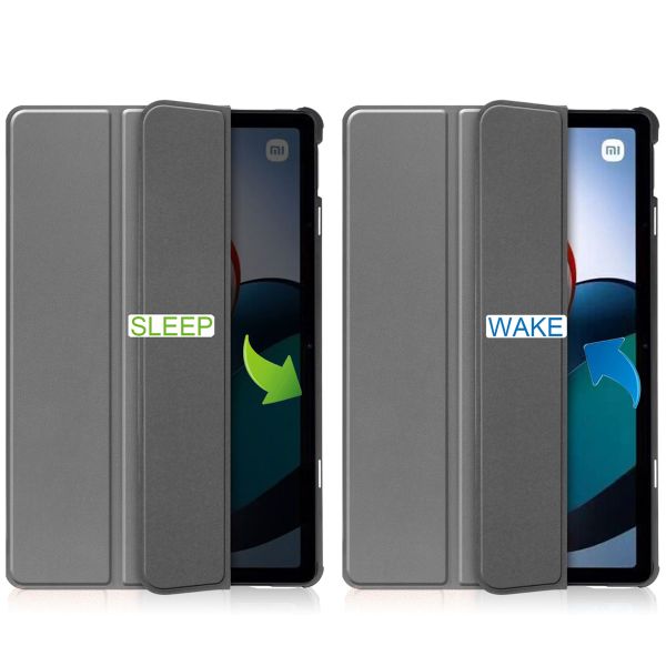 imoshion Coque tablette Trifold Xiaomi Redmi Pad - Gris