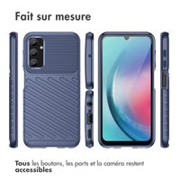 imoshion Coque Arrière Thunder Samsung Galaxy A25 (5G) - Bleu foncé