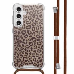 imoshion Coque Design avec cordon Samsung Galaxy S24 FE - Leopard Mood