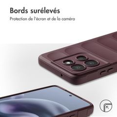 imoshion EasyGrip Backcover Motorola Moto G86 - Aubergine
