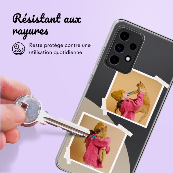 Coque avec votre propre photo et/ou texte Samsung Galaxy A52(s) (5G/4G) - Filmrol nummer 2