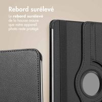 imoshion Coque tablette rotatif à 360° Samsung Galaxy Tab S9 11.0 pouces / Tab S10 FE / S9 FE 10.9 pouces - Noir