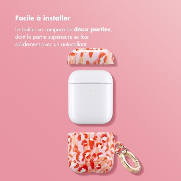 Selencia Coque Vivid Apple AirPods 1 / 2 - Wild Spots Lipstick