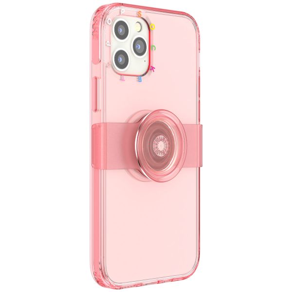 PopSockets PopCase iPhone 12 (Pro) - Rose