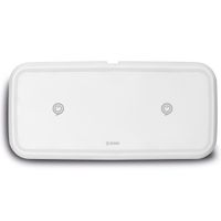 Zens Chargeur rapide double sans fil - Chargeur sans fil - 10W - Blanc