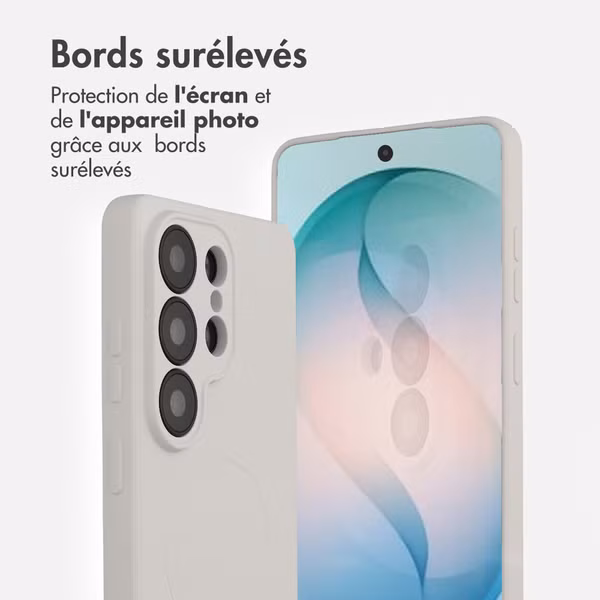 imoshion Coque Couleur avec MagSafe Samsung Galaxy S26 Ultra - Beige