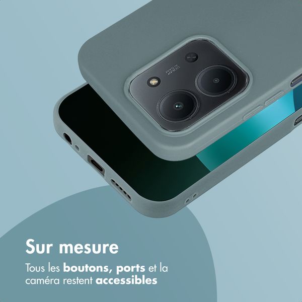 imoshion Coque Couleur Xiaomi Redmi 15C (5G) - Pine Green