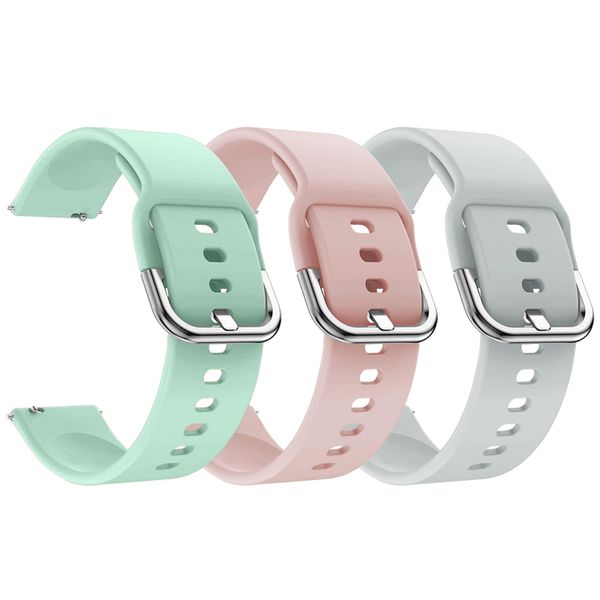 imoshion 3-pack bracelet silicone le Samsung Galaxy Watch 40/42mm / Active 2 42/44mm