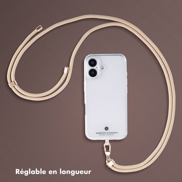 Selencia Cordon de téléphone universel - Beige