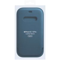 Apple Sacoche en cuir MagSafe Apple iPhone 12 (Pro) - Baltic Blue