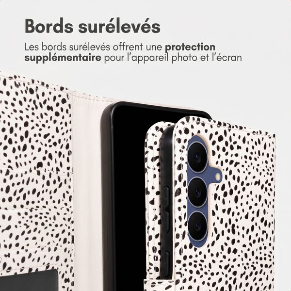 imoshion Étui de télephone portefeuille Design Samsung Galaxy S25 FE - Desert Dots