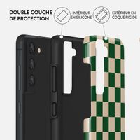 Burga Coque arrière Tough Samsung Galaxy S21 FE - Ivy League