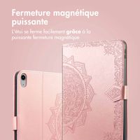 imoshion Coque tablette Apple iPad Air 11 pouces (2025) M3 / (2024) M2 / Air 5 (2022) / Air 4 (2020) - Rose Gold
