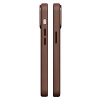 Woodcessories Coque Bio Leather MagSafe Apple iPhone 15 - Marron