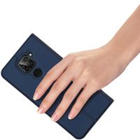 Dux Ducis Étui de téléphone Slim Xiaomi Redmi Note 9 - Bleu foncé