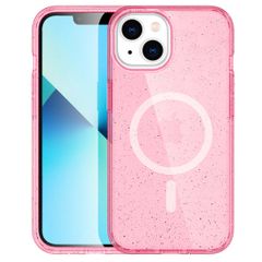 imoshion Coque Sparkle avec MagSafe iPhone 14 - Rose