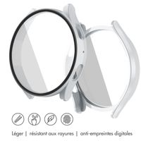 imoshion Coque rigide à couverture complète Samsung Galaxy Watch 5 - 44 mm - Argent