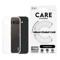 CARE by PanzerGlass Coque Urban Combat MagSafe Google Pixel 9A - Transparent