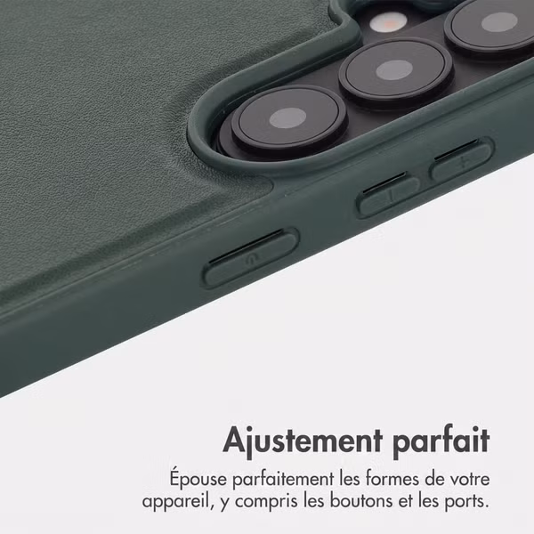 Accezz Coque arrière Edge avec MagSafe Samsung Galaxy S26 - Vert