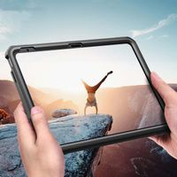 Accezz Coque Rugged Back Apple iPad 11 (2025) 11 pouces A16 / iPad 10 (2022) 10.9 pouces - Noir