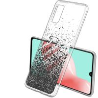 imoshion Coque Design Samsung Galaxy A41 - Eclaboussures - Noir