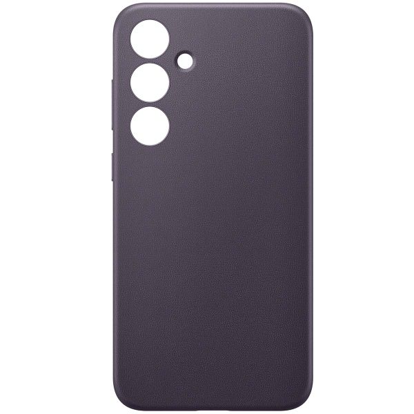 Samsung Coque originale en cuir vegan Galaxy S24 Plus - Dark Violet