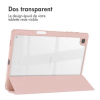 imoshion Coque tablette rigide Trifold Samsung Galaxy Tab S6 Lite (2020/2022/2024) - Rose