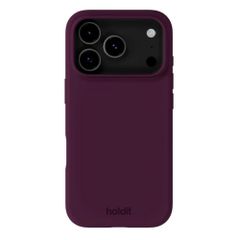 Holdit Coque Silicone Apple iPhone 17 Pro - Deep Plum