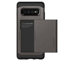 Spigen Coque Slim Armor CS Samsung Galaxy S10 - Gris