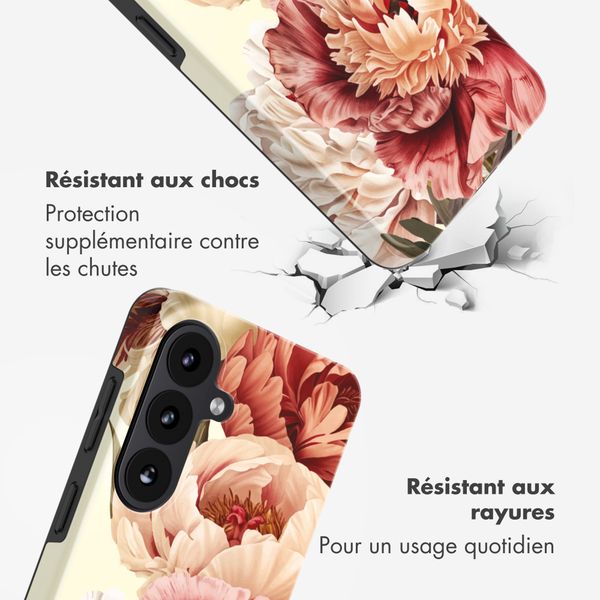Selencia Coque arrière Vivid Samsung Galaxy S26 - Vintage Peony