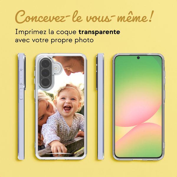 Concevez votre propre coque transparente Samsung Galaxy A57 (5G) - Transparent