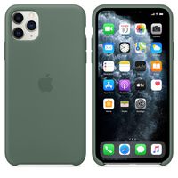 Apple Coque en silicone iPhone 11 Pro Max - Pine Green