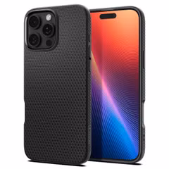 Spigen Coque Liquid Air™ Apple iPhone 16 Pro Max - Matte Black