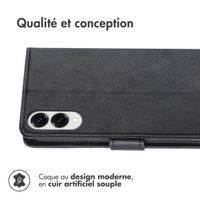 imoshion Étui de télephone portefeuille Samsung Galaxy S25 Edge - Noir