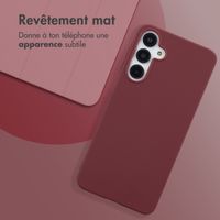 imoshion Coque Couleur Samsung Galaxy A16 - Wine Red